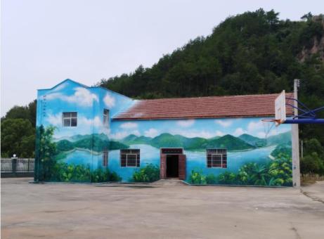 富平彩绘墙绘一般制作的位置