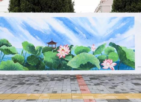 富平墙绘施工材料制作工艺说明