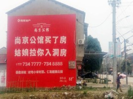 富平墙体广告在乡镇、农村市场的媒体优势