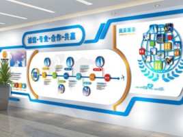 富平企业文化墙制作都有什么特点呢