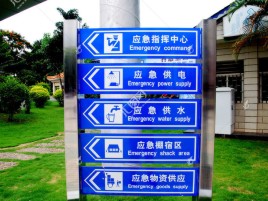 富平标识导向系统设计需要掌握的四大元素