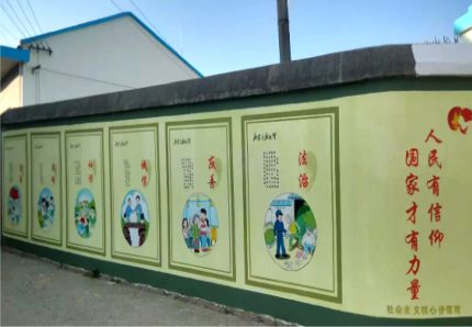 富平文化墙施工攻略