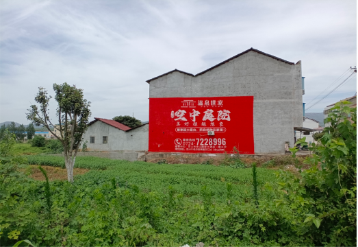 富平做墙体广告的意义