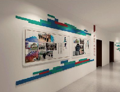 富平企业文化墙用什么材料好？