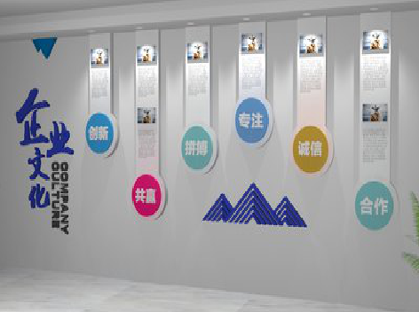 富平企业文化墙需要传递什么办公文化？